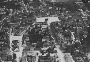 Altstadt von Bischofswerda : Blickrichtung Nordosten