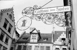Lindau: Aushängeschild Gasthaus Zum Sünfzen