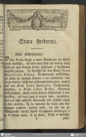Stara Predyrycż