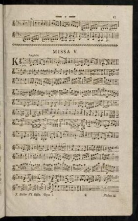 17-21, Missa V.