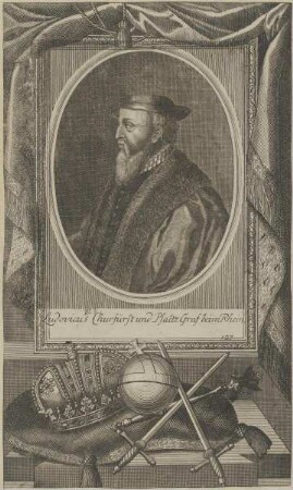 Bildnis von Ludovicus, Churfürst und Pfaltz Graf beim Rhein
