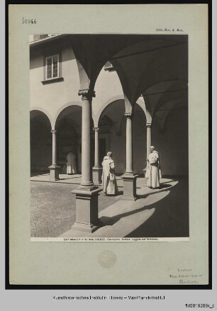 Certosa del Galluzzo, Certosa di Galluzzo, Chiostrino dei Monaci, Florenz