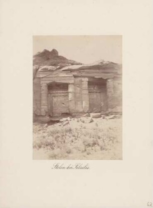 Stelen bei Silsilis in Ägypten