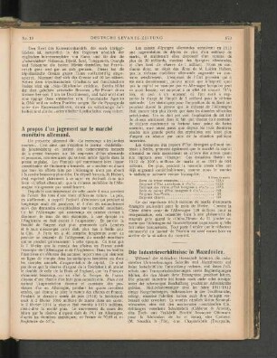 A propos d´un jugement sur le marche monetaire allemand.