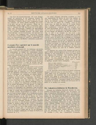 A propos d´un jugement sur le marche monetaire allemand.