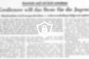 Großensee will das Beste für die Jugend