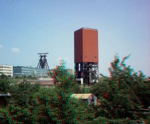 Ronneburg, Bergbaubetrieb Drosen (SDAG Wismut), Außenansichten