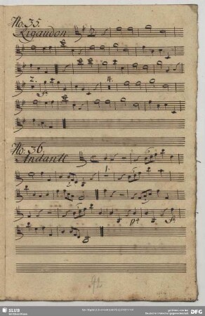 36. Anonymus, Andante, C-Dur