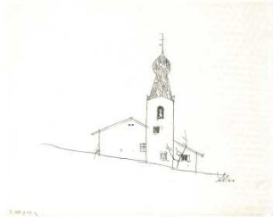 Gsaenger, Gustav; Fischbachau (Bayern); Ev. Kirche - Studie