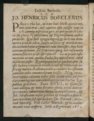 4v, Lectori Benivolo