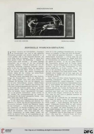 Individuelle Wohnungs-Gestaltung, [1]