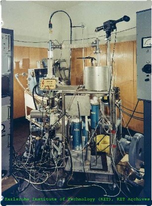 Thermionischer Konverter (TK1) im Institut für Neutronenphysik und Reaktortechnik (INR)