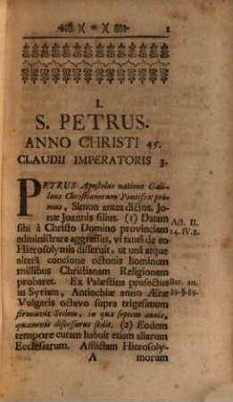 Vitae Pontificum Romanorum : Ex Antiquis Monumentis Collectae, 1