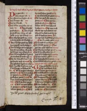 Hugo Argentinensis, Compendium theologicae veritatis, dt.