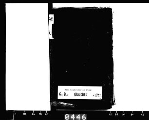 Gerichtshandelsbuch für die Vorstädte von Glauchau, Bd. 10