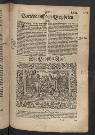 Der Prophet Joel.
