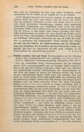 124-125 [Rezension] Wächter zwischen Gott und Satan