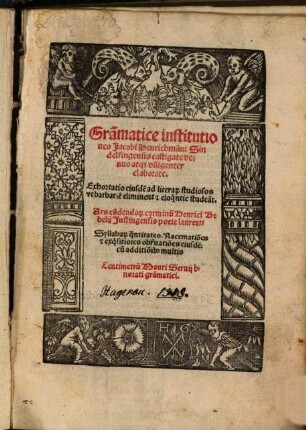 Grammaticae institutiones