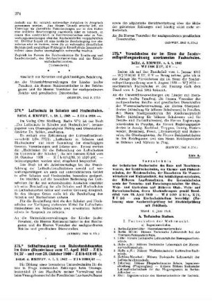 Luftschutz in Schulen und Hochschulen : [Amtliche Erlasse] ; [Amtlicher Teil]