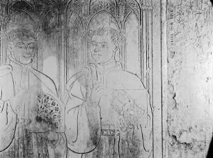 Grabstein für Alexander de Beneval