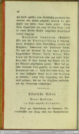 Alkalische Erden