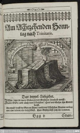 Am Achtzehenden Sonntag nach Trinitatis