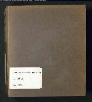 Gogerichtsregister Amt Sternberg