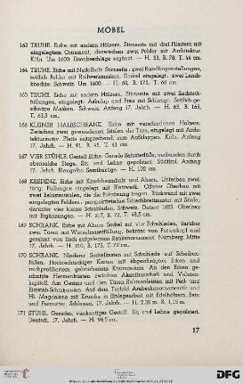 Möbel (Nr. 163-211)