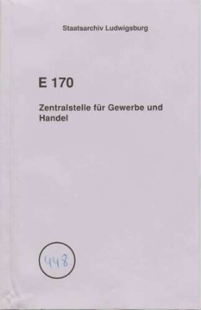 Akten der Zentralstellen des landwirtschaftlichen Vereins betr. Kunst- und Industrieausstellung in Stuttgart 1836