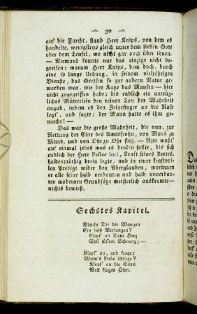 Sechstes Kapitel. Bleicht Dir die Wangen Ein heiß Verlangen?[...]