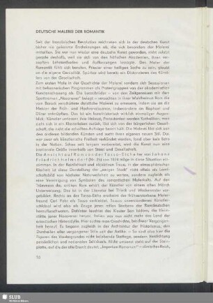 Deutsche Malerei Der Romantik