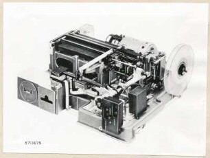 GNT Converter Modell 2201 (Fernschreibmaschine), ohne Gehäuse, Foto 1957