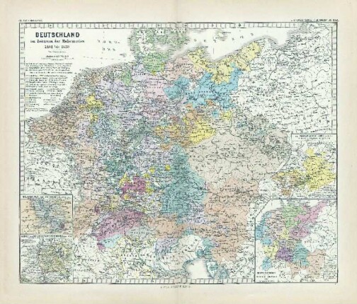 Deutschland im Zeitraum der Reformation 1492 bis 1618