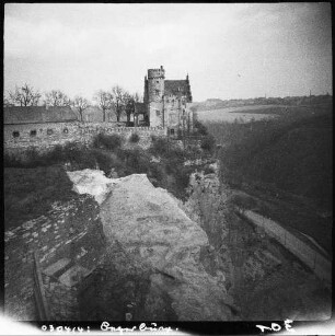 Dresden-Dölzschen, Begerburg oberhalb des Plauenschen Grundes