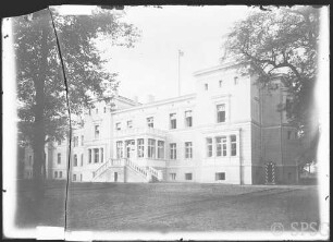 Potsdam, Villa Ingenheim, Gartenseite nach Fertigstellung des Umbaus.