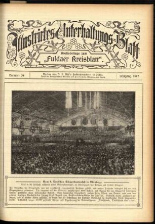 Ausgabe vom Sonntag, den 25. August 1912.