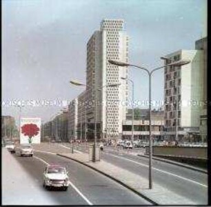Otto-Braun-Straße ehemalige Hans-Beimler-Straße am Alexanderplatz