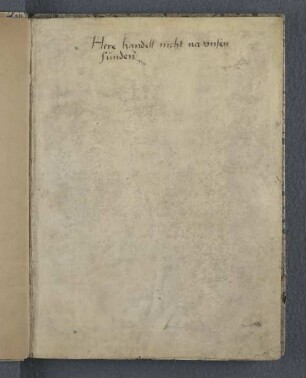 [Anfang eines Gebets, 16. Jh.]