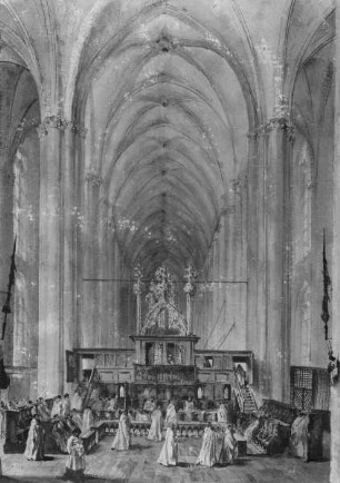 Das Innere der Marburger Elisabethkirche