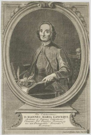 Bildnis des Ioannes Maria Lancisius