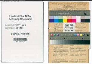 Entnazifizierung Wilhelm Ludwig , geb. 25.01.1903 (Maschinist)