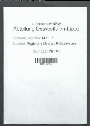 Stärke der Gemeindepolizei, Besonderes