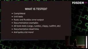 Merging process of the rust compiler