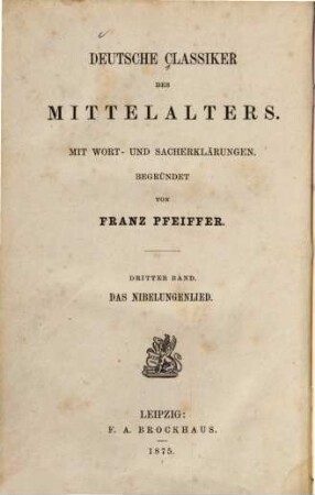 Das Nibelungenlied