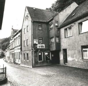 Colditz. Haingasse. Blick gegen Wohnhäuser (Nr. 20/12)