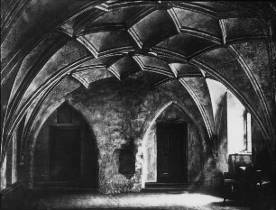 Berlin, Graues Kloster, Kreuzgang und Sterngewölbe, ehem. an Nordseite der Franziskaner-Klosterkirche, im II. Weltkrieg zerstört