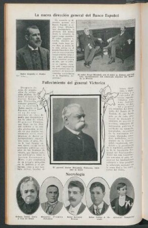 Fallecimiento del general Victorica