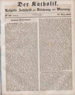 133-136 Kirchliche Mittheilungen