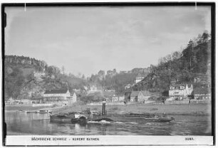 Sächsische Schweiz. Kurort Rathen