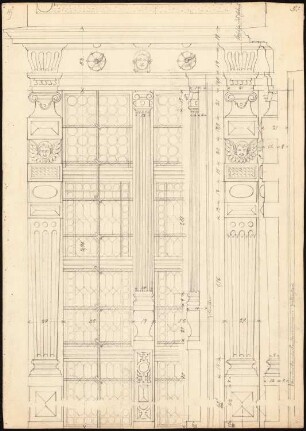 Rathaus, Hann. Münden: Fensterwand innen (Ratssaal?)